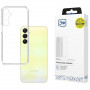 3MK Clear Case, skirta Samsung Galaxy A25 5G, permatomas