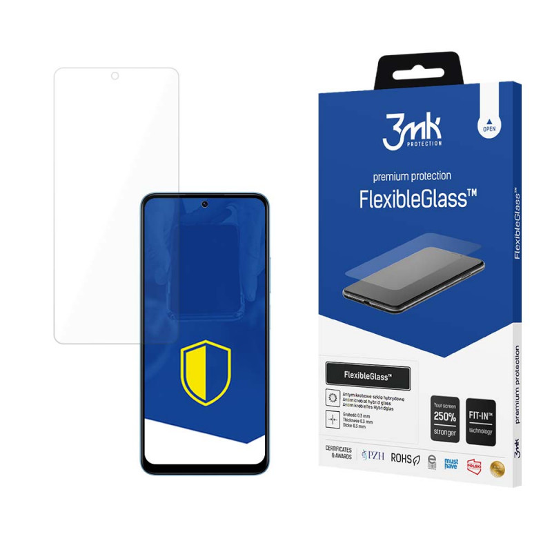 3MK FlexibleGlass 3MK5032 hibridinio stiklo ekrano apsauga, skirta Xiaomi Redmi 12