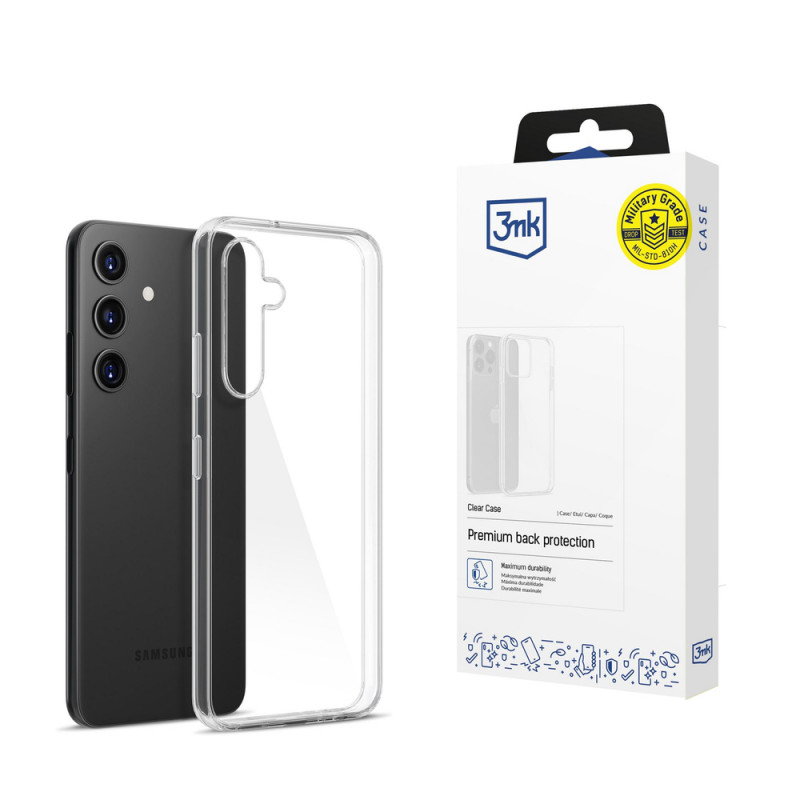 3MK Clear Case 3MK15856, skirta Samsung Galaxy S24, permatomas