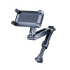 3MK Single Headrest Holder laikiklis telefonams ir planšetiniams kompiuteriams automobilyje 4.7"-12.9", juodas