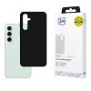 3MK silikoninis dėklas skirtas Samsung Galaxy S23 FE, juodas