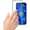 3MK HardGlass Max Lite grūdintas stiklas, skirta Samsung Galaxy M55, juodas