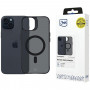 3MK Smoke MagCase su MagSafe, skirta Apple iPhone 15 Plus, pusiau permatomas (156048-0)