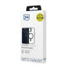 3MK Satin Armor MagCase su MagSafe, skirta Apple iPhone 14 Plus, permatomas su juodu rėmeliu (156076-0)