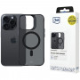3MK Smoke MagCase su MagSafe, skirta Apple iPhone 15 Pro Max, pusiau permatomas (156061-0)