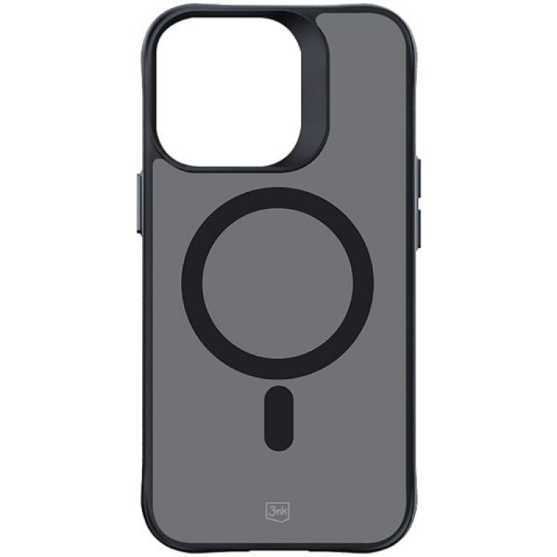 3MK Smoke MagCase su MagSafe, skirta Apple iPhone 15 Pro Max, pusiau permatomas (156061-0)