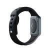 3mk silikoninis laikrodžio dirželis Apple Watch 38/40/41 mm, juodas