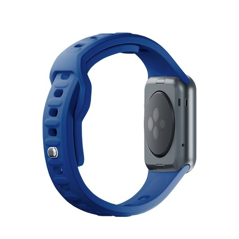 3mk silikoninis laikrodžio dirželis Apple Watch 38/40/41 mm, mėlynas