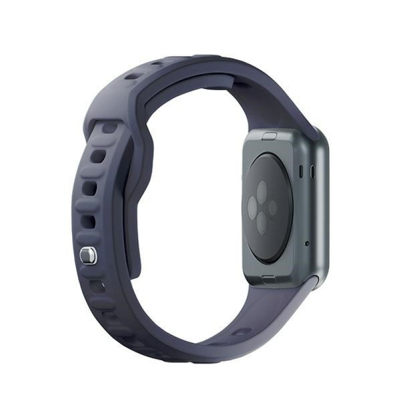 3mk silikoninis laikrodžio dirželis Apple Watch 38/40/41 mm, pilkas