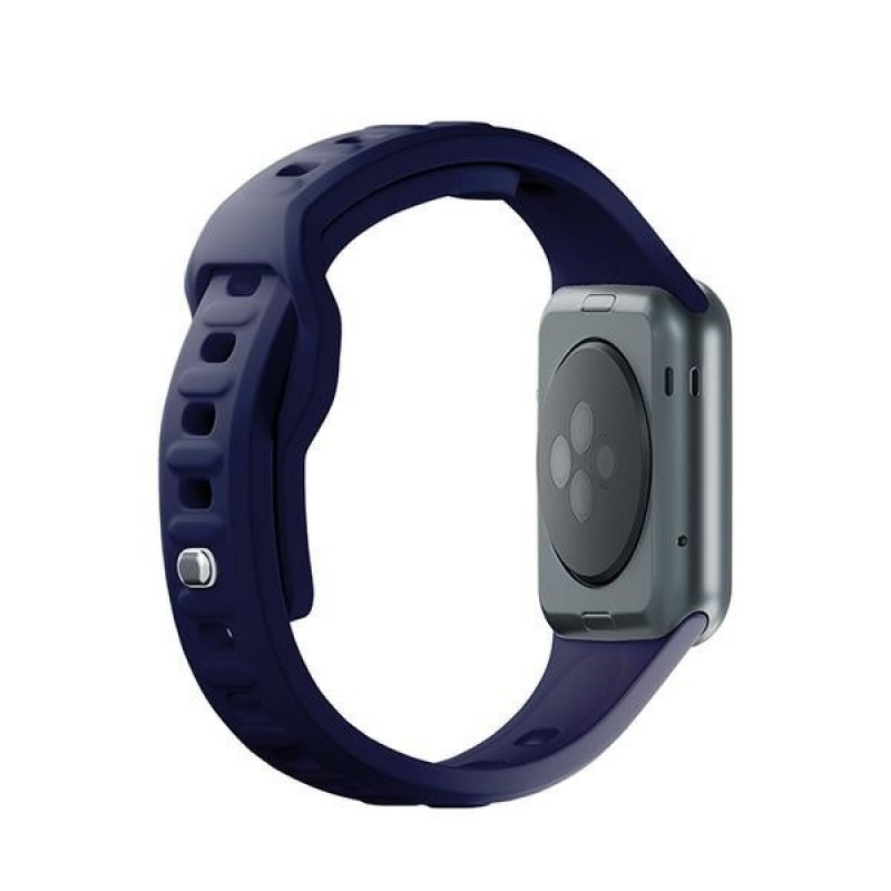 3mk silikoninis laikrodžio dirželis, skirtas Apple Watch 38/40/41 mm, ocean blue
