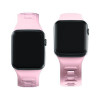 3mk silikoninis laikrodžio dirželis, skirtas Apple Watch 38/40/41 mm, powder pink