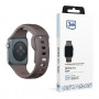 3mk silikoninis laikrodžio dirželis Apple Watch 38/40/41 mm, taupe