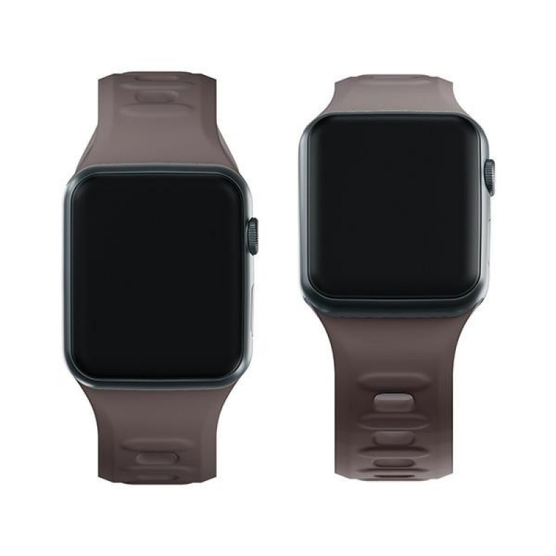3mk silikoninis laikrodžio dirželis Apple Watch 38/40/41 mm, taupe