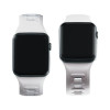 3mk silikoninis laikrodžio dirželis Apple Watch 38/40/41 mm, baltas