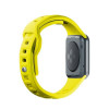 3mk silikoninis laikrodžio dirželis Apple Watch 38/40/41 mm, geltonas