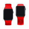 3mk silikoninis laikrodžio dirželis Apple Watch 42/44/45/49 mm, raudonas