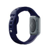 3mk silikoninis laikrodžio dirželis, skirtas Apple Watch 42/44/45/49 mm, ocean blue