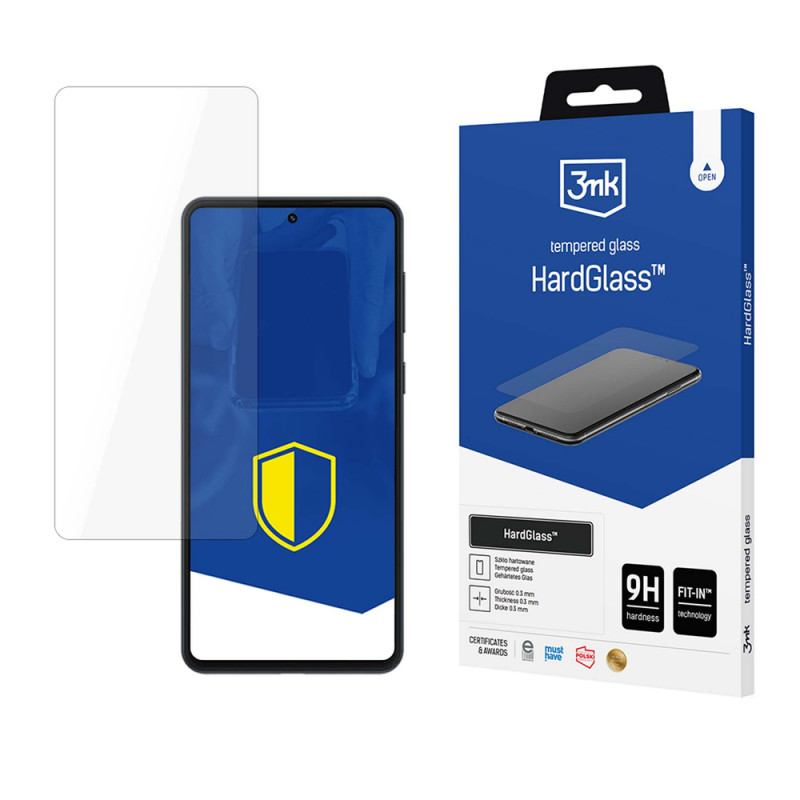 3MK HardGlass Samsung Galaxy M55 grūdinto stiklo ekrano apsauga