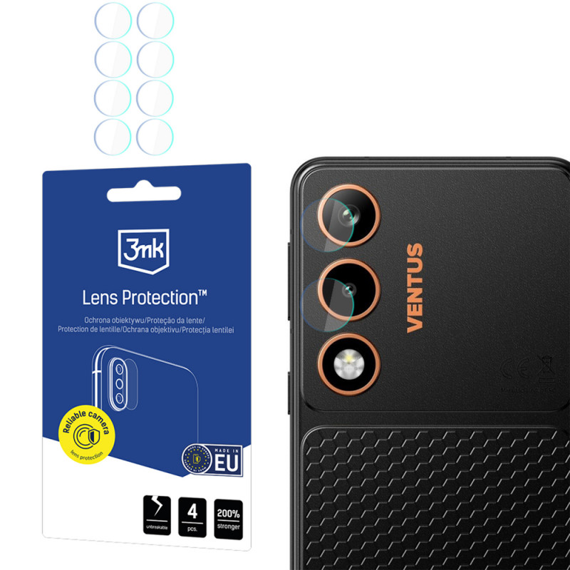 3MK Lens Protection Hammer Ventus 5G fotoaparato objektyvo apsauga (4 vnt.)