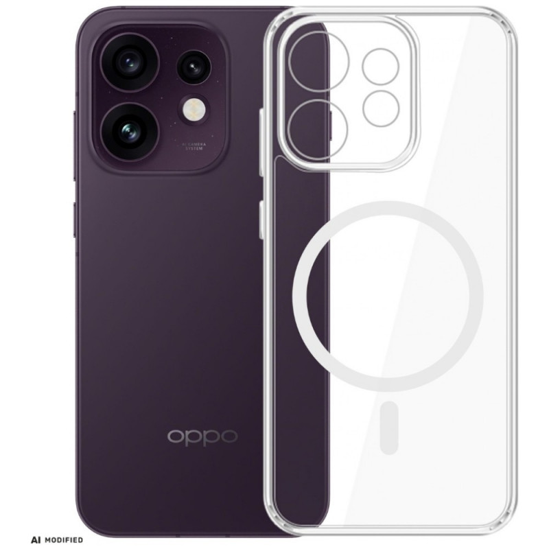3MK Armor MagCase Oppo Reno 16 F / Reno 16 FS (CPH2859) dėklas, permatomas