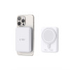 Tech-Protect PB11 LifeMag MagSafe nešiojamas įkroviklis 10000 mAh, 15 W, baltas