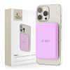 Tech-Protect PB10 LifeMag MagSafe nešiojamas įkroviklis 5000 mAh, 15 W, Lilac