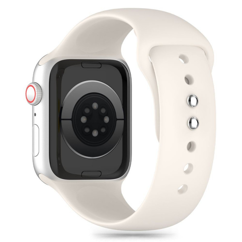 Tech-Protect silikoninis dirželis Apple Watch 4/5/6/7/8/9/SE/10 (38/40/41/42 mm), Starlight