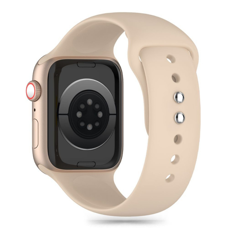 Tech-Protect silikoninis Apple Watch 4/5/6/7/8/9/SE/10 (38/40/41/42 mm) laikrodžio dirželis, Walnut