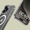Tech-Protect Flexair Hybrid MagSafe dėklas, skirtas Apple iPhone 16 Pro, permatomas