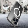 Tech-Protect Flexair Hybrid MagSafe dėklas, skirtas Apple iPhone 16 Pro, permatomas