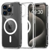 Tech-Protect Flexair Hybrid MagSafe dėklas, skirtas Apple iPhone 16 Pro Max, permatomas