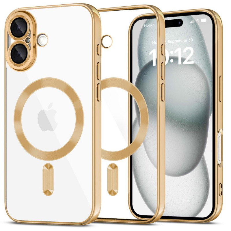 Tech-Protect MagFlex MagSafe dėklas, skirtas Apple iPhone 16, Shiny Gold