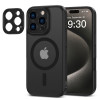 Tech-Protect MagCam MagSafe dėklas, skirtas Apple iPhone 16 Pro, matinis juodas