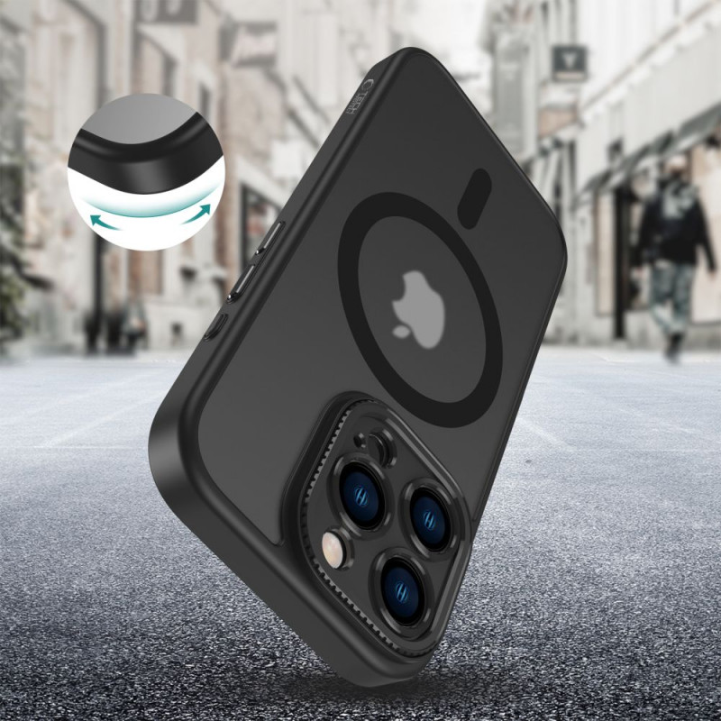Tech-Protect MagCam MagSafe dėklas, skirtas Apple iPhone 16 Pro Max, matinis juodas