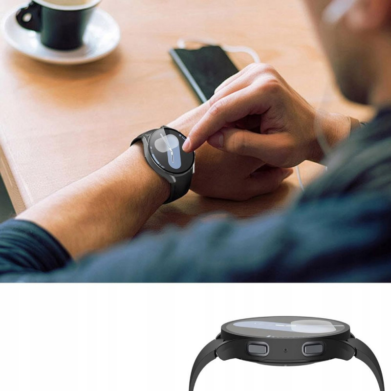 Tech-Protect Defense360 dėklas skirtas Samsung Galaxy Watch 4 / 5 / FE, 40 mm, juodas