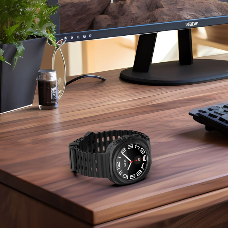Tech-Protect IconBand Pro apyrankė, skirta Samsung Galaxy Watch Ultra 1 / 2, 47 mm, juoda