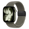 Tech-Protect Nylonmag dirželis, skirtas Apple Watch 4/5/6/7/8/9/SE/Ultra 1/2, 42/44/45/49 mm, Olive Grey