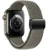 Tech-Protect Nylonmag dirželis, skirtas Apple Watch 4/5/6/7/8/9/SE/Ultra 1/2, 42/44/45/49 mm, Olive Grey