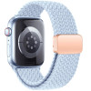 Tech-Protect Nylonmag apyrankė, skirta Apple Watch 4/5/6/7/8/9/SE/10, 38/40/41/42 mm, Baby Blue
