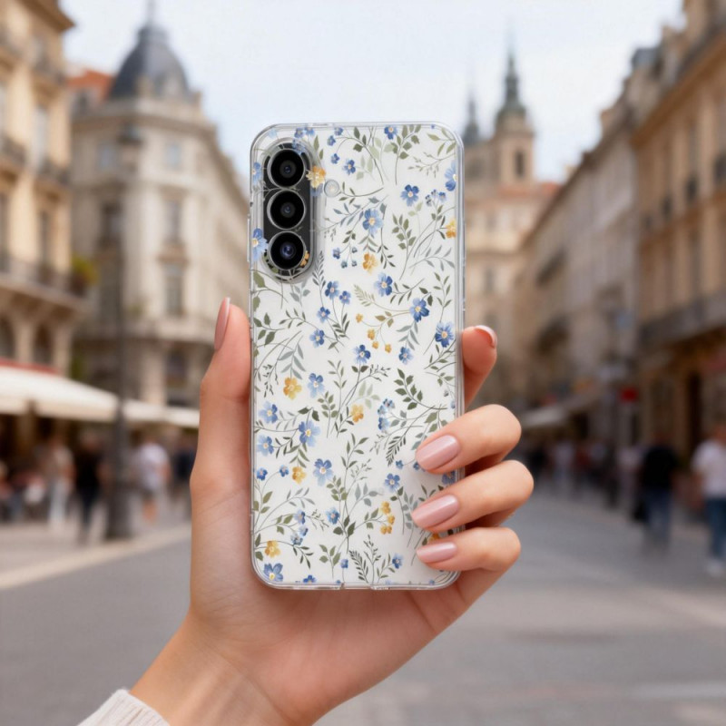 Tech-Protect FlexAir+ dėklas, skirtas Samsung Galaxy A17 / A18 4G / 5G, Spring Flowers (THP4588)