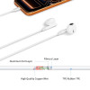 Tech-Protect Ultraboost Core G4 Mini Jack 3,5 mm laidiniai ausinukai, balti (THP5619)