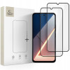 Tech-Protect Glass Fit+ grūdintas stiklas, skirtas Xiaomi Poco M7, juodas (2 vnt.)
