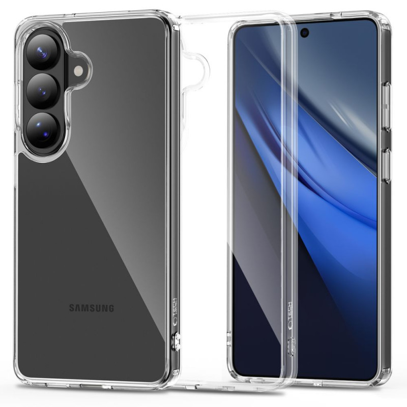 Tech-Protect FlexAir Hybrid dėklas skirtas Samsung Galaxy S26+, permatomas