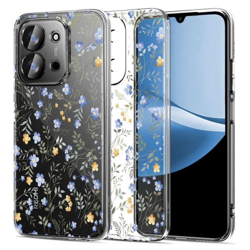 Tech-Protect FlexAir dėklas, skirtas Xiaomi Redmi 15C / Poco C85 (173 mm), Daisies with Leaves