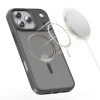 Tech-Protect Magmat MagSafe dėklas, skirtas Apple iPhone 17 Pro Max, matinis kreidinis pilkas