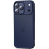 Tech-Protect Magmat dėklas, skirtas Apple iPhone 17 Pro, matinė tamsiai mėlyna