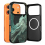 Tech-Protect Lamano MagSafe dėklas, skirtas Apple iPhone 17 Pro Max, Verde Aura