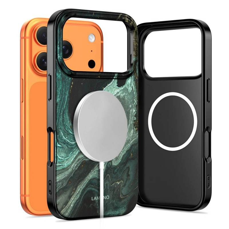 Tech-Protect Lamano MagSafe dėklas, skirtas Apple iPhone 17 Pro Max, Verde Aura