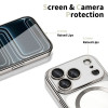 Tech-Protect MagFlex MagSafe dėklas, skirtas Apple iPhone 17 Pro Max, Shiny Silver
