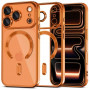 Tech-Protect MagFlex MagSafe dėklas Apple iPhone 17 Pro, Shiny Cosmic Orange